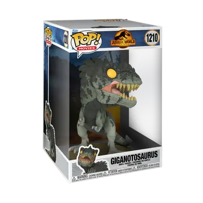 FUNKO POP JUMBO: JURASSIC WORLD 3 - GIGANOTOSAURUS