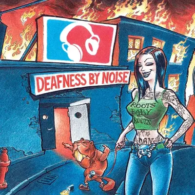 DEAFNESS BY NOISE Roots Baby Roots (Transparent Blue) LP
