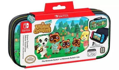 BIGBEN NINTENDO SWITCH TRAVEL CASE ANIMAL CROSSING NNS39AC-1