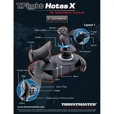 THRUSTMASTER T-FLIGHT HOTAS X-5