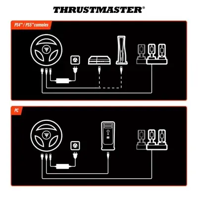 THRUSTMASTER T598-P RACING WHEEL PC/PS4/PS5 EU TYPE C-7