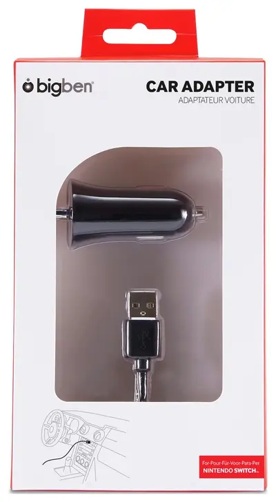 BIGBEN SWITCH CAR CHARGING ADAPTER