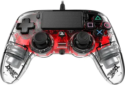 NACON PS4 WIRED ILLUMINATED COMPACT CONTROLLER RED-2