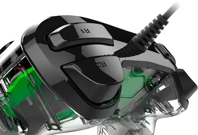 NACON PS4 WIRED ILLUMINATED COMPACT CONTROLLER GREEN-6