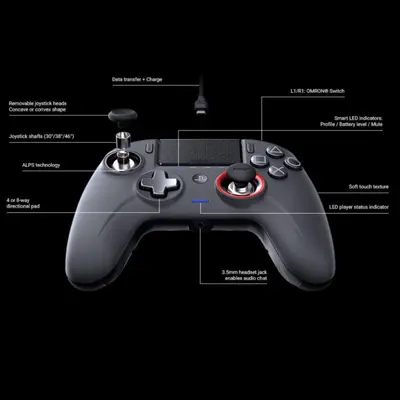 NACON PS4 REVOLUTION UNLIMITED PRO CONTROLLER BLACK-2