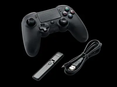 NACON PS4 ASYMMETRIC WIRELESS CONTROLLER BLACK-9