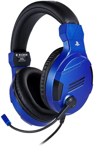 BIGBEN PS4 WIRED STEREO GAMING HEADSET V3 BLUE