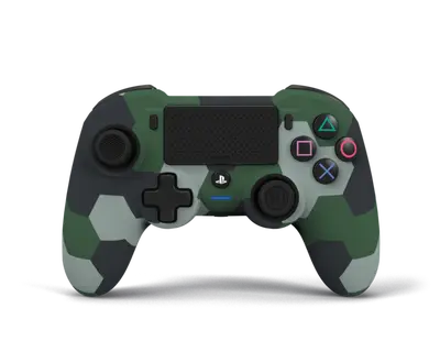 NACON PS4 ASYMMETRIC WIRELESS CONTROLLER GREEN CAMO