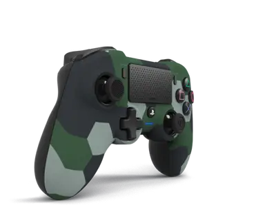NACON PS4 ASYMMETRIC WIRELESS CONTROLLER GREEN CAMO-4