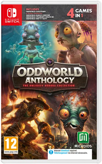 Oddworld Anthology: The Unlikely Heroes Collection (Nintendo Switch)-0