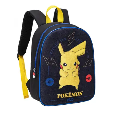 POKEMON - PIKACHU - JUNIOR BACKPACK 32CM BLACK