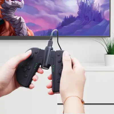 F&G JOY-CONS CHARGING BASE 2 GRIP WITH 2.5M CABLE-3