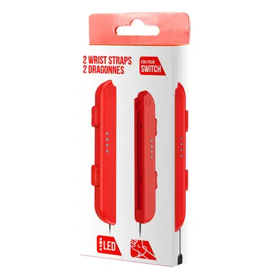 F&G JOY-CON HAND WRIST STRAP - 1 PAIR RED-2