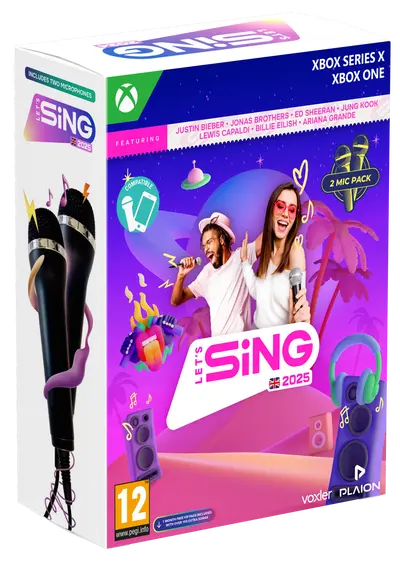 Let's Sing 2025 - Double Mic Bundle (XBOX)-0