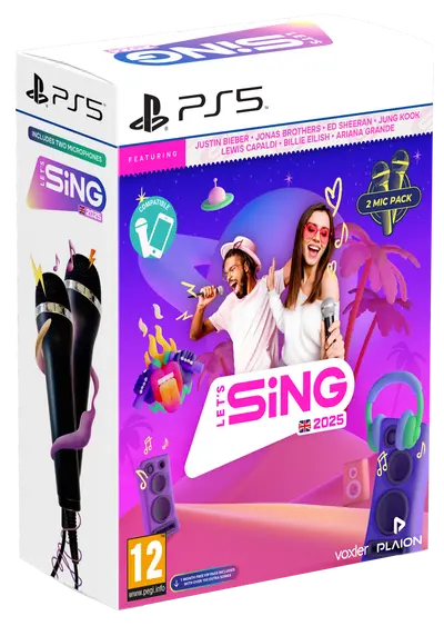 Let's Sing 2025 - Double Mic Bundle (Playstation 5)-0