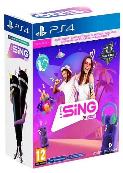 Let's Sing 2025 - Double Mic Bundle (Playstation 4)-0