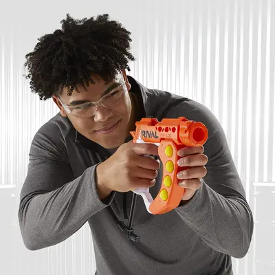 NERF- RIVAL CURVE SHOT FLEX XXI-100 BLASTER-4