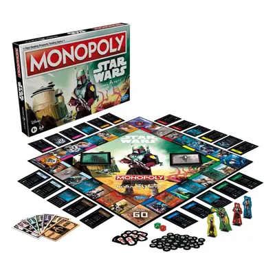 HASBRO GAMING: MONOPOLY STAR WARS BOBA FETT EDITION-2