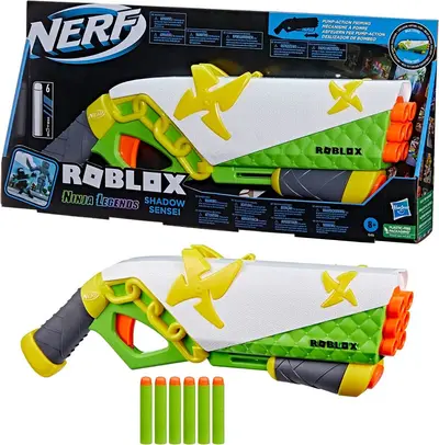 NERF- ROBLOX NINJA LEGENDS SHADOW SENSEI BLASTER-3