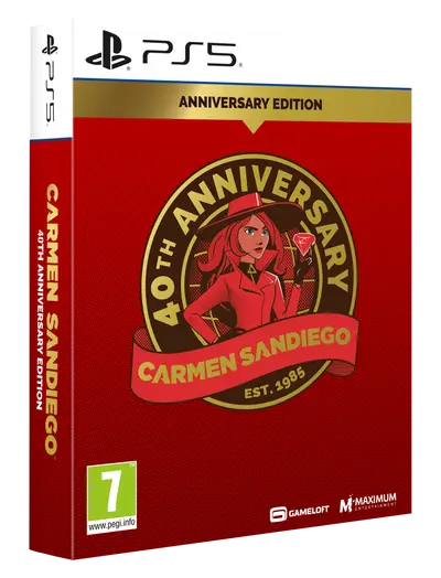 Carmen Sandiego 40th Anniversary Edition (Playstation 5)-0