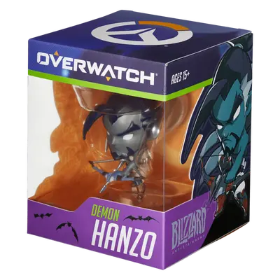 OVERWATCH CUTE BUT DEADLY-HALLOWEEN DEMON HANZO FIGURE