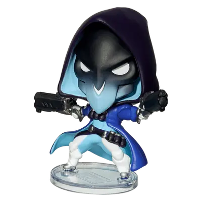 OVERWATCH CUTE BUT DEADLY HOLIDAY SHIVER REAPER FIGURE-1