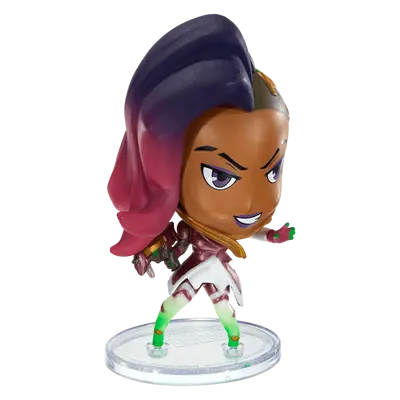 OVERWATCH CUTE BUT DEADLY HOLIDAY PEPPERMINT SOMBRA FIGURE-1