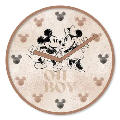 PYRAMID MICKEY MOUSE (BLUSH) CLOCK