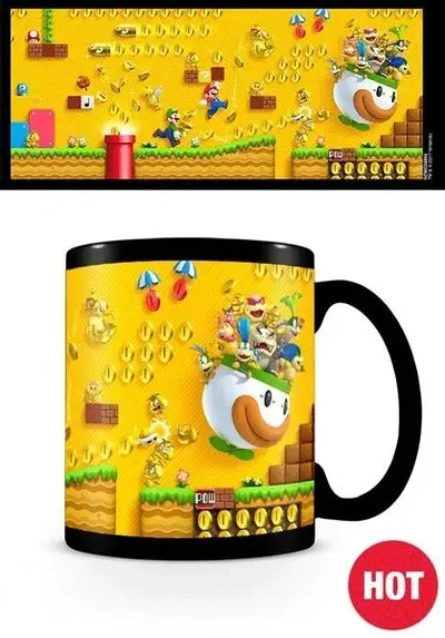 PYRAMID Super Mario gold coin rush mug-1