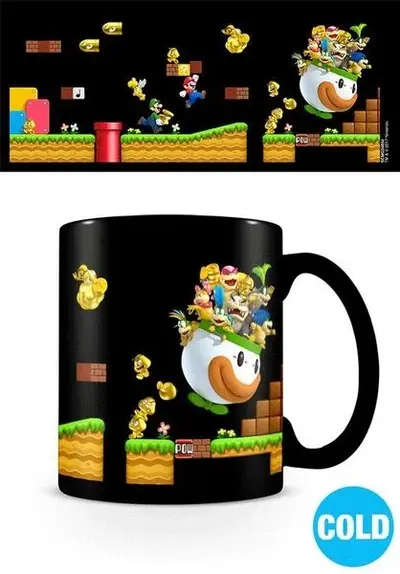 PYRAMID Super Mario gold coin rush mug-2