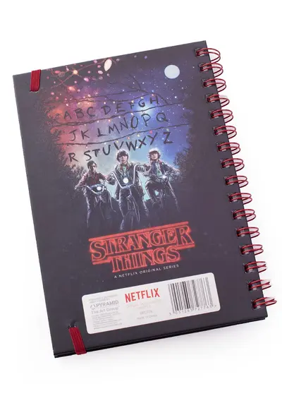 PYRAMID STRANGER THINGS (ONE SHEET) A5 METALLIC NOTEBOOK-2