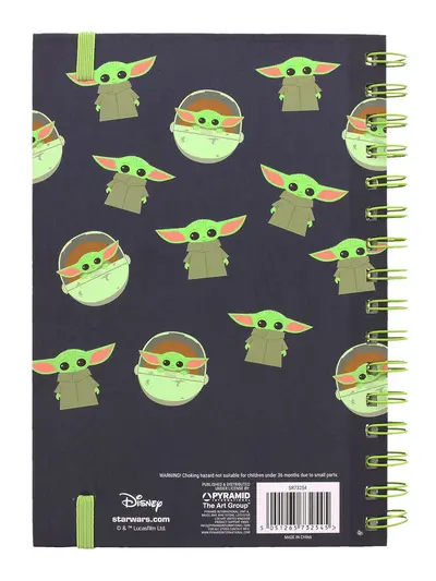 PYRAMID STAR WARS: THE MANDALORIAN (NAPS AND SNACKS) A5 WIRO NOTEBOOK-3