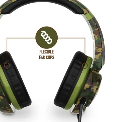 STEALTH MULTIFORMAT CAMO STEREO GAMING HEADSET - CRUISER-6