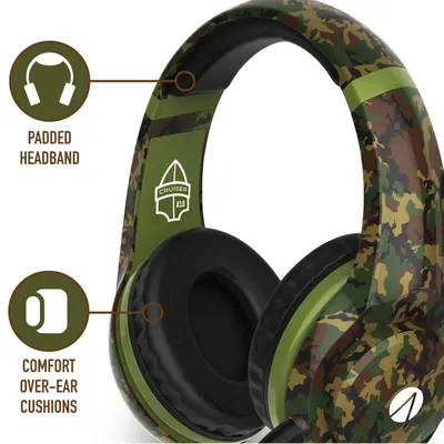 STEALTH MULTIFORMAT CAMO STEREO GAMING HEADSET - CRUISER-7