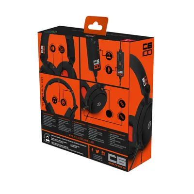 STEALTH C6-100 MULTIFORMAT GAMING HEADSET SLUŠALKE-5