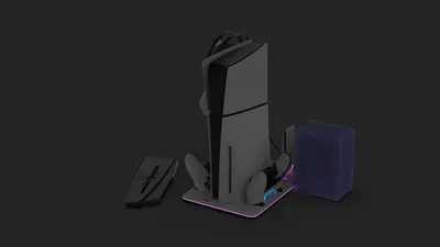 MAXX TECH PS5 STANDARD & SLIM DLX LED MULTI-FUNCTION CHARGING STAND-10