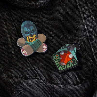 NUMSKULL SUICIDE SQUAD PIN BADGE SET-4