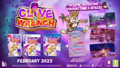 Clive 'n' Wrench - Badge Collectors Edition (Playstation 4)-2