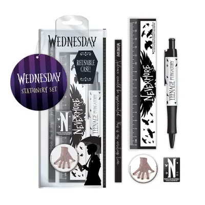 PYRAMID WEDNESDAY (NEVERMORE) STATIONERY SET