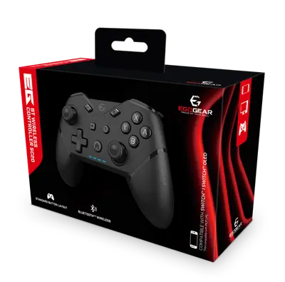 EGOGEAR SC20 WIRELESS CONTROLLER BLACK SWITCH, PC, PS3-3