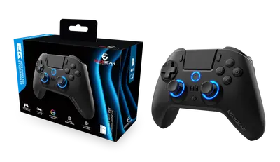 EGOGEAR SC15 WIRELESS RGB CONTROLLER BLACK PS4, PC, PS3-3