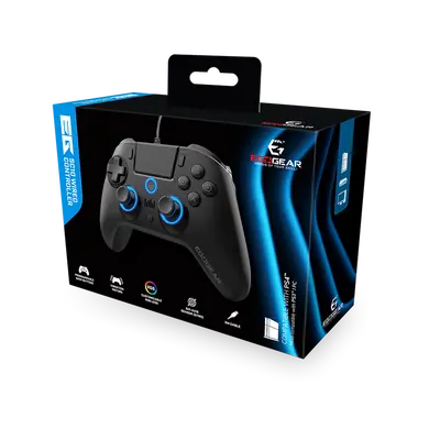EGOGEAR SC10 RGB CONTROLLER BLACK PS4, PC, PS3-4