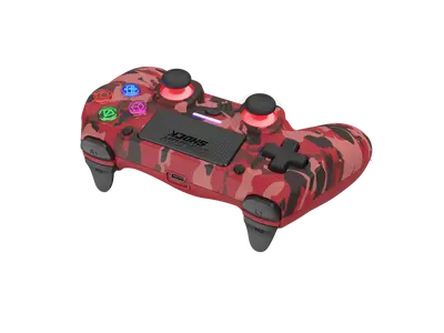 DRAGONSHOCK MIZAR WIRELESS CONTROLLER RED CAMO PS4, PC, MOBILE-2