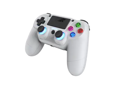 DRAGONSHOCK MIZAR WIRELESS CONTROLLER WHITE PS4, PC, MOBILE-2