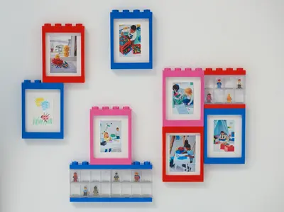 LEGO PICTURE FRAME - RED-2