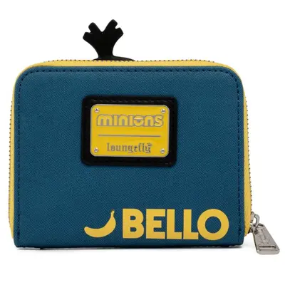 LOUNGEFLY MINION TRIPLE MINION BELLO ZIP AROUND WALLET-3