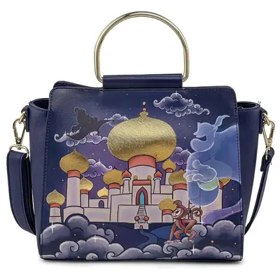 LOUNGEFLY DISNEY JASMINE CASTLE CROSSBODY BAG-3