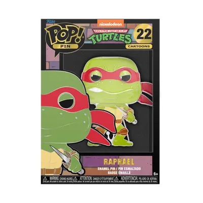 FUNKO POP PIN: TEENAGE MUTANT NINJA TURTLES - RAPHAEL-0
