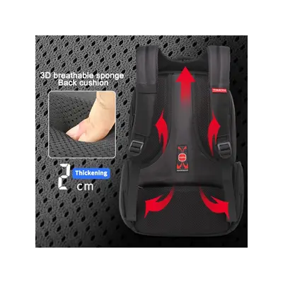 TIGERNU BACKPACK LAPTOP T-B3140 15.6" BLACK-2