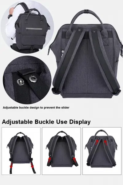 TIGERNU BACKPACK LAPTOP T-B3184 13.3" GREY-4